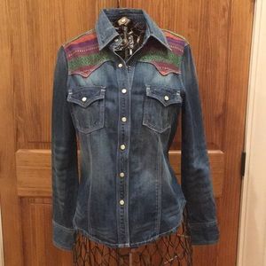Denim Western Shirt